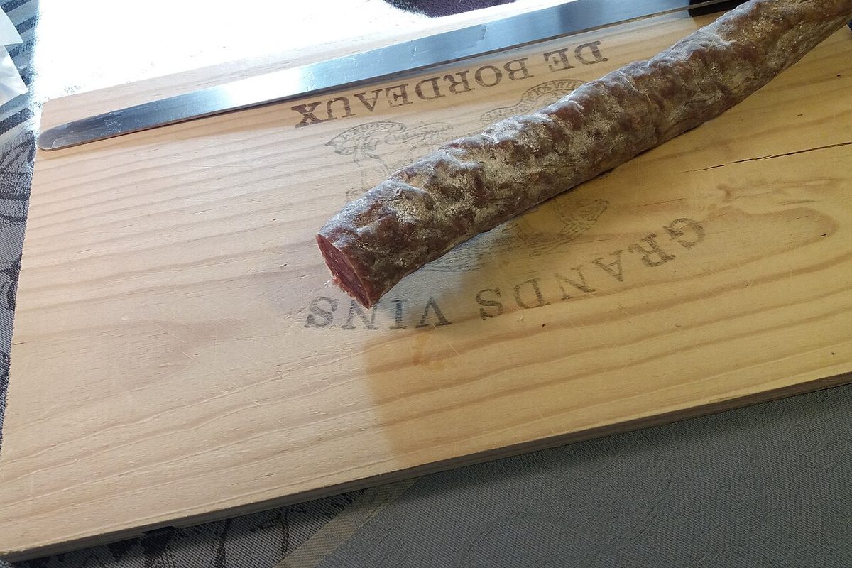 Charcuterie sèche en tranches