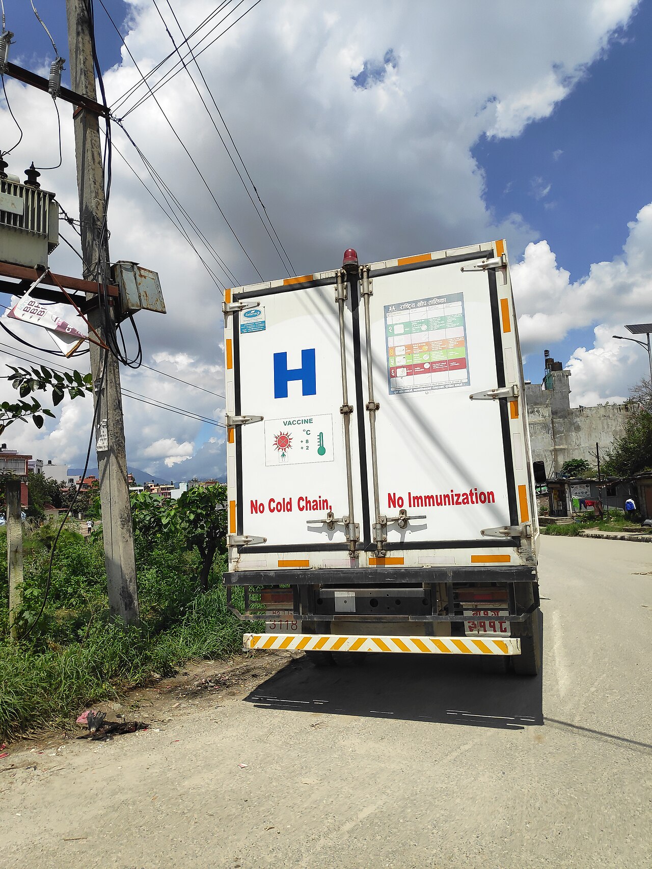 Camion frigorifique