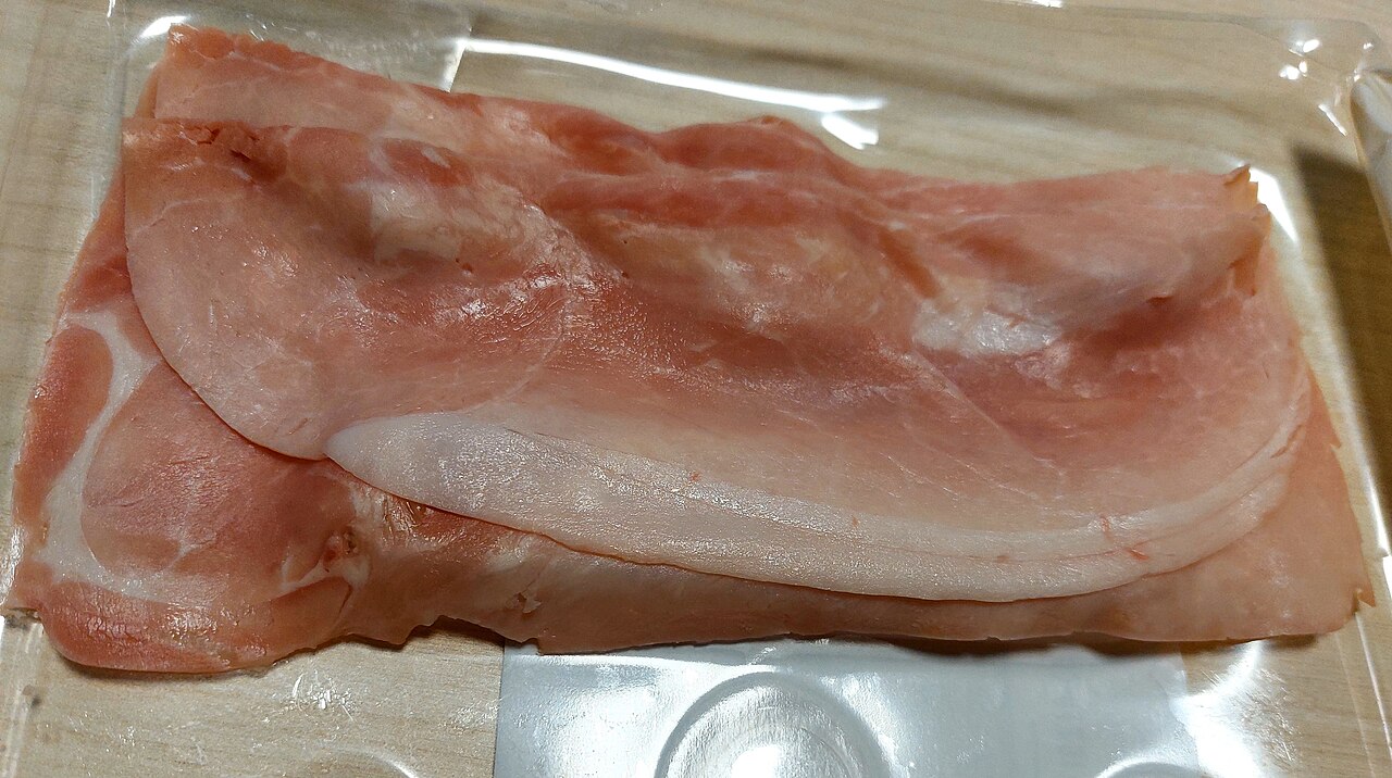 Tranches de jambon cuit