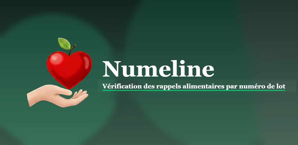 Numeline : vérification des rappels alimentaires par numéro de lot